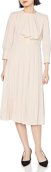 Amazon Co Jp セルフォード プリーツワンピース Cwfo4044 レディース 服 ファッション小物
