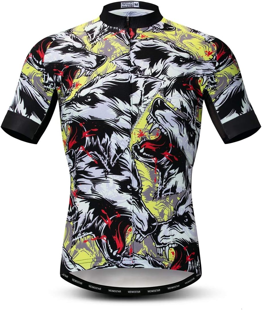 Weimostar Team Radtrikot Herren Radsportbekleidung Fahrradtrikot Top Mountain Road MTB-Jersey-Shirt Kurzarm Atmungsaktiv: Amazon.de: Sport & Freizeit - Fahrradbekleidung