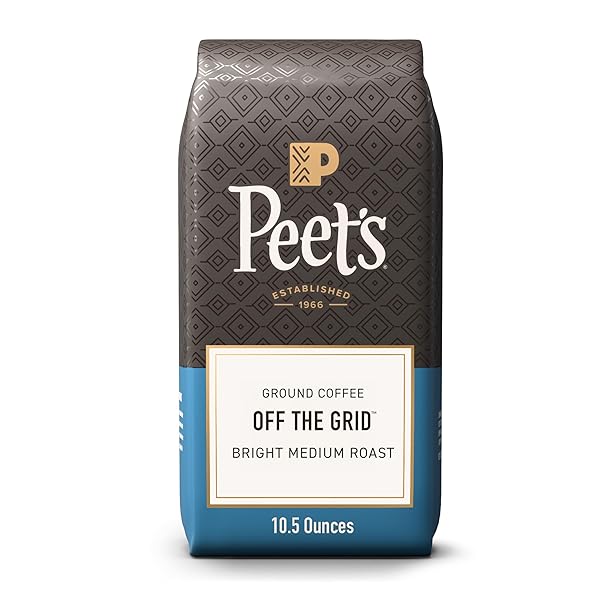 PEET’S COFFEE, MEDIUM ROAST GROUND COFFEE, 100% ARABICA...