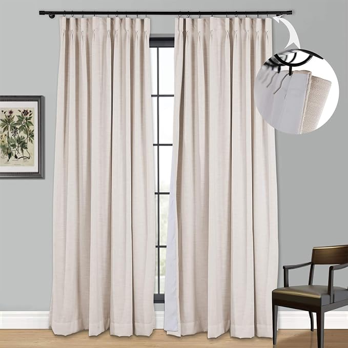 Blackout Curtains 100 inches Wide by 96 inches Long 1 Panel Polyester