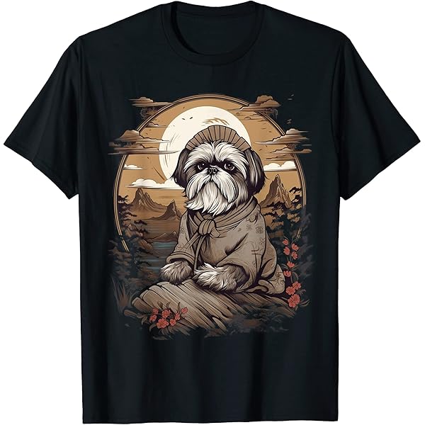 Amazon.com: Vintage Japanese Samurai Chihuahua dog T-Shirt