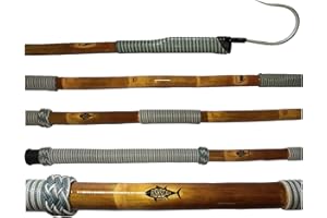 FISHSCALE GAFF Co Calcutta Bamboo Fish Gaff Wrapped in Cord Deckhand-Style