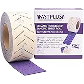 Abrasive Sheet Roll Automotive Sanding Roll Sandpaper Multi-Hole 2-3/4"x13.2 Yard Rectangular Hand Torn Sandpaper Three-in-one Dry Sanding Roll for Coating Removal, Body Repair, Auto Sanding, 120 Grit