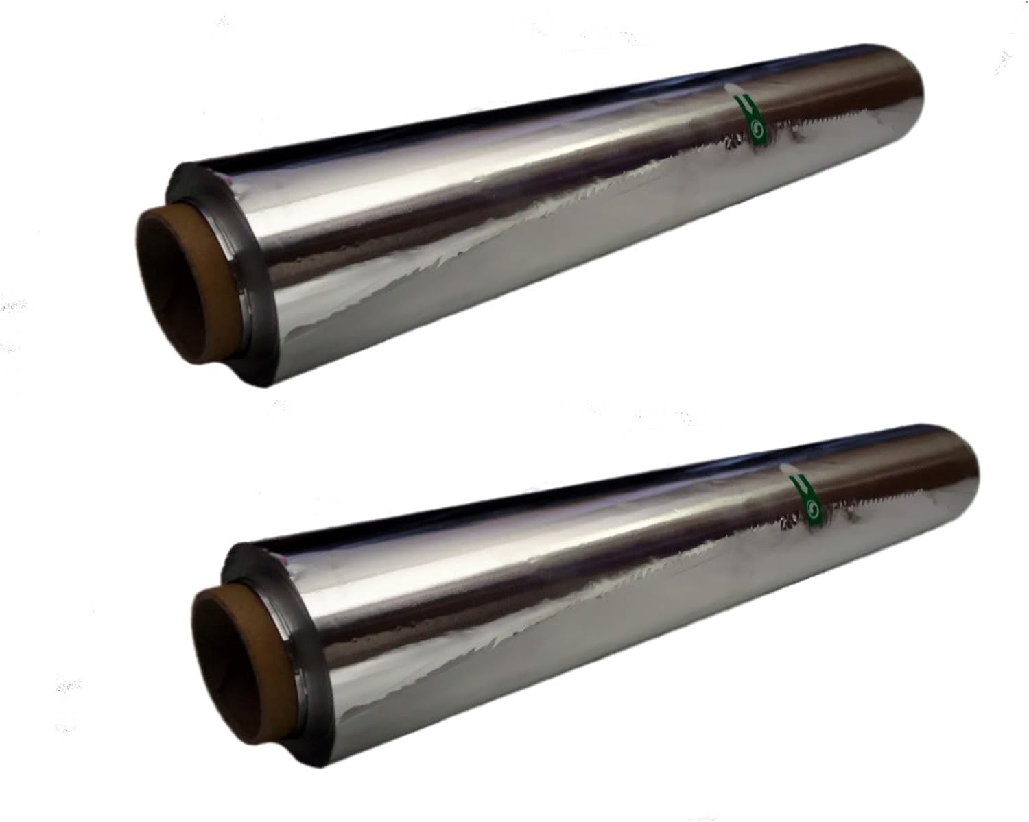 2 x Kitchen Quality Aluminium Foil Catering 12" Roll (300mm x 75m) Strong Packing Cutter Box