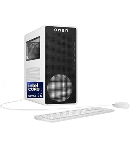 Amazon.com: HP OMEN 16L Gaming Desktop PC, AMD Ryzen 5 8500G, 16