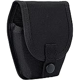 TACNEX Handcuff Holster Hand Cuff Pouch fit Chain/Hinged Standard Cuffs Holder Case Sheath for Duty Belt MOLLE Vest Law Enfor