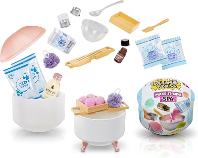 MGA's Miniverse Make It Mini Spa Series Mystery Blind Pack Collectible DIY Fun