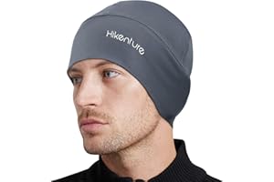 HIKENTURE Cooling Skull Cap,Cycling Cap Helmet Liner,Running Beanie for Men Women,Bike Hat Under Helmet