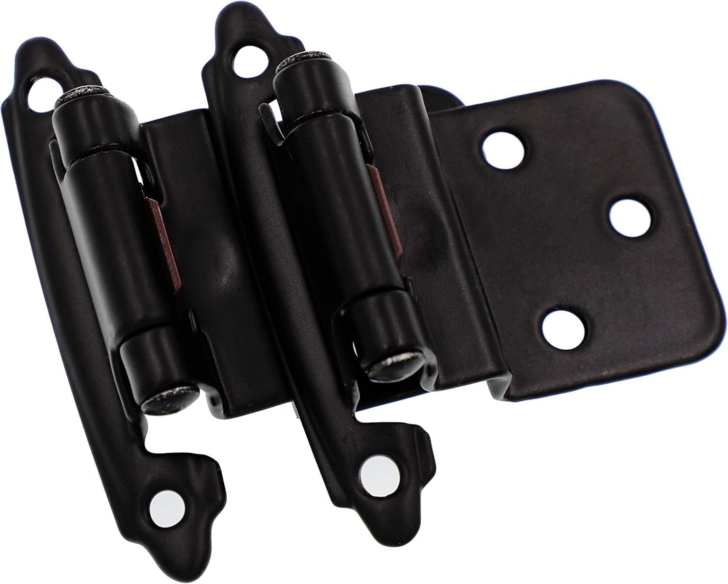 Kenon 3/8" Inset Hinge, in Matte Black Finiah (25 Pair Pack