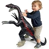 YONGJULE Large Dinosaur Toys- 29" Therizinosaurus Soft Dinosaur Toys for Kids 3-5, Big Inflatable Dino for Boys Girls, Toddler Party Favors Birthday Gifts