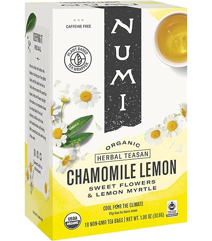 Amazon.com : Numi Teas Numi Organic Tea Decaf Ginger Lemon Green