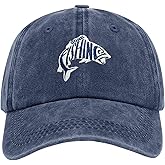 Embroidered Fishing Hats Adjustable Buckle Baseball Caps Dad Hat Unique Gifts for Men Women Fishing Lover