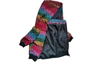 HQREA Dog Hoodie Luxury Dog Clothes Winter Dog Jacket Classic Designer Small Dog Coats Warm Pet Dog Coat Zipper Design Easy On/Off French Bulldog Teddy Pug Puppy Clothes(S)