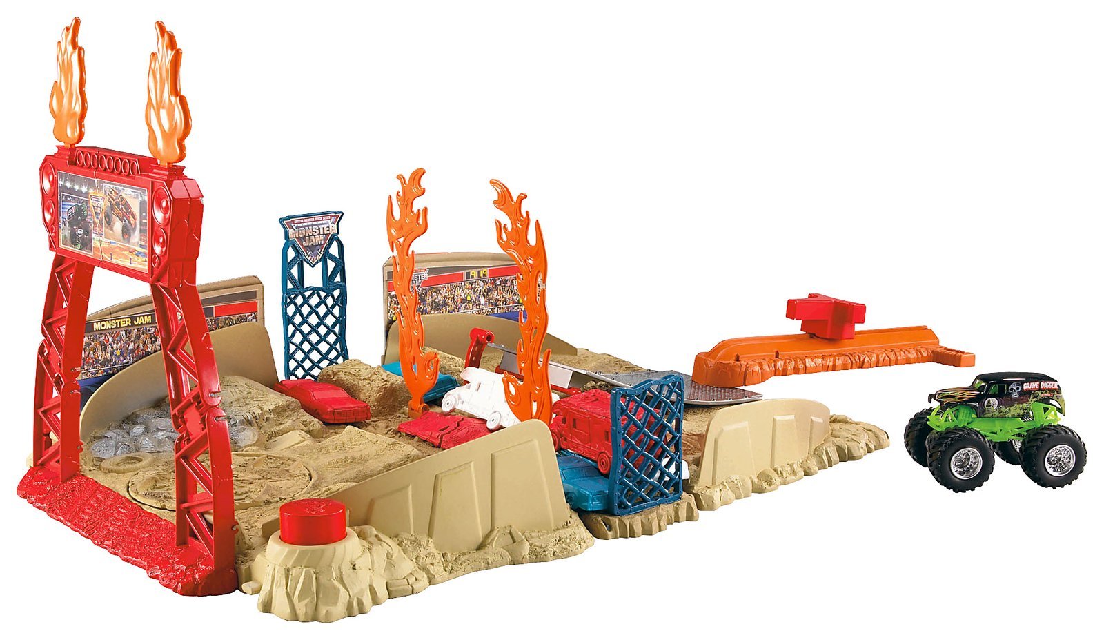 Mattel Hot Wheels Monster Jam R1797 – 9993 Final Stunt Stadium