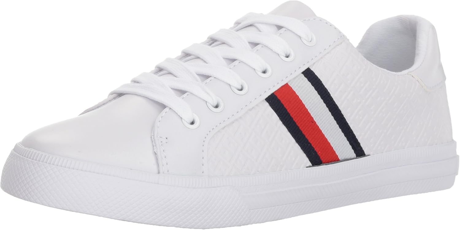 tommy hilfiger white sneakers for women