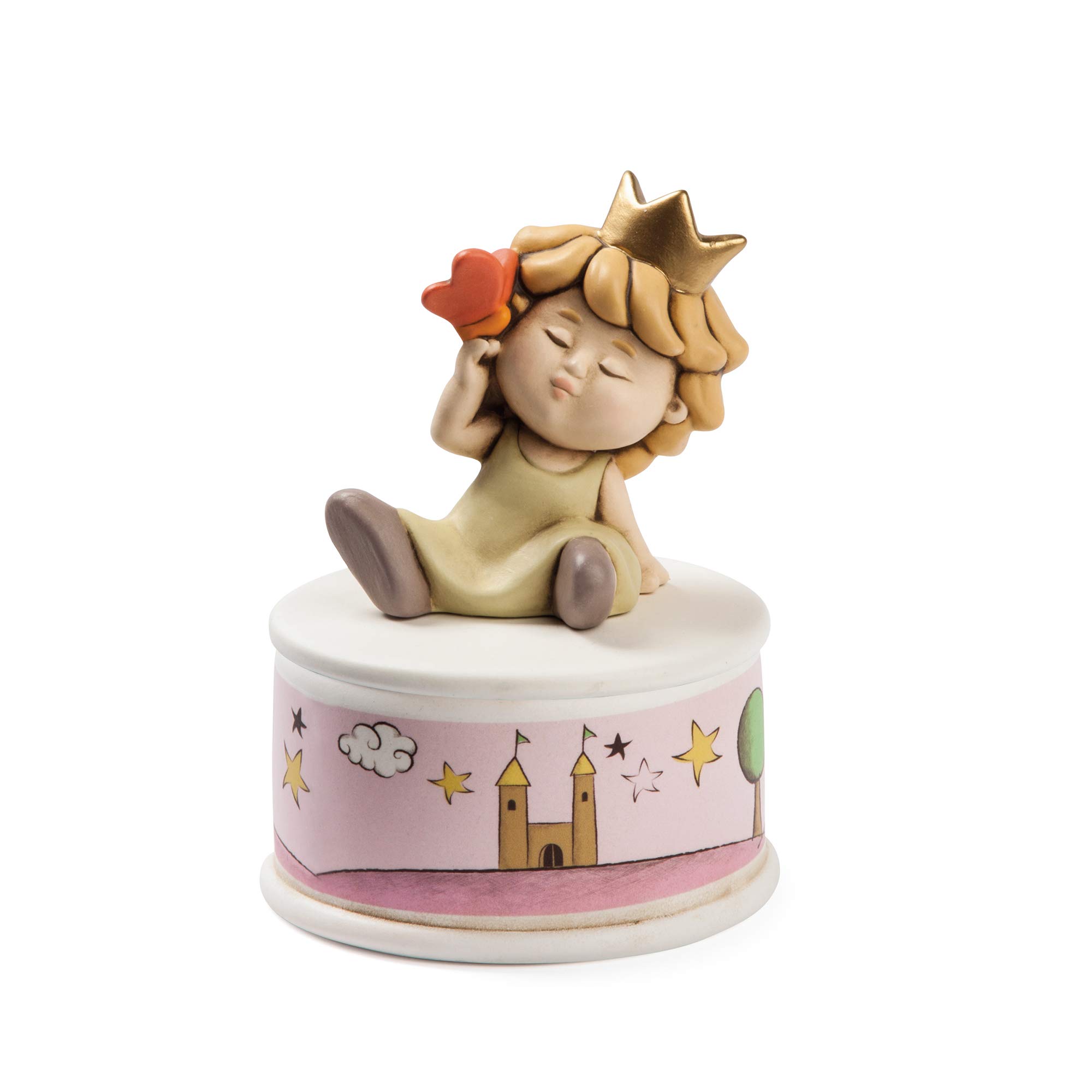 Egan Chime, Ceramic, Ivory, Small