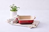 Le Creuset Heritage Rectangular Dish Stoneware 19 cm Cerise 71102190600001 view 5