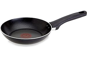 T-fal, Intuition, Nonstick Fry pan, 20 cm/ 7.8 in, Thermo-Spot Heat Indicator,Black, All cooktops (excluding Induction), Oven