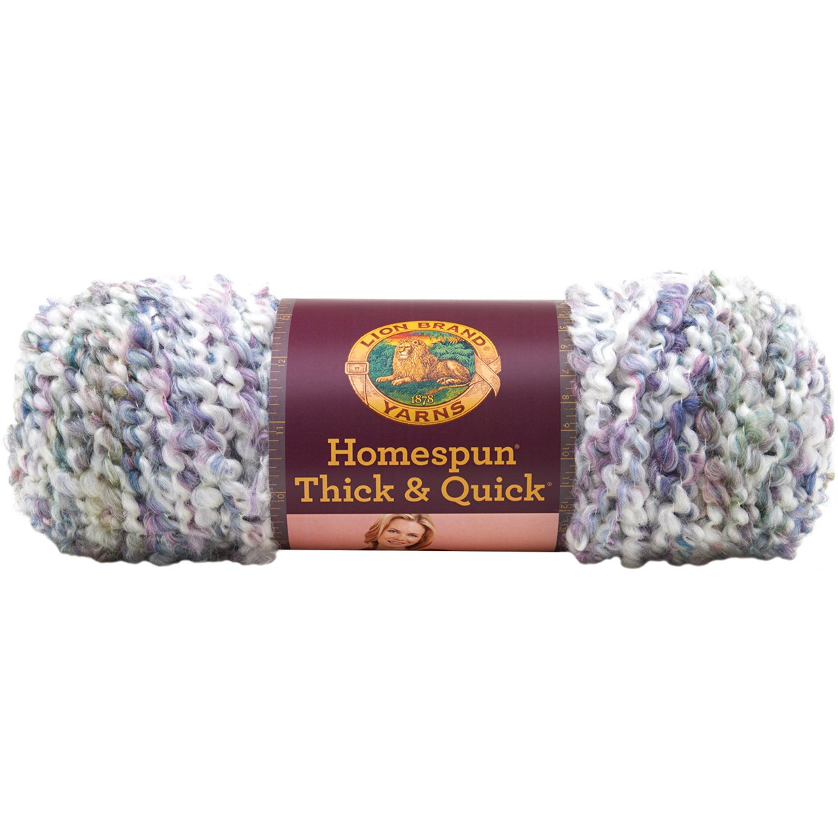 Lion Brand Yarn Company 1Piece Homespun Thick and Quick, Tudor, MultiColour Amazon.co.uk
