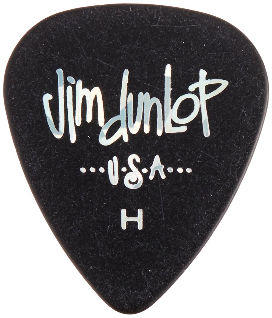 Jim Dunlop 483P03HV Classic Guitar Pick Player Pack - Black (Pack of 12) — image 1