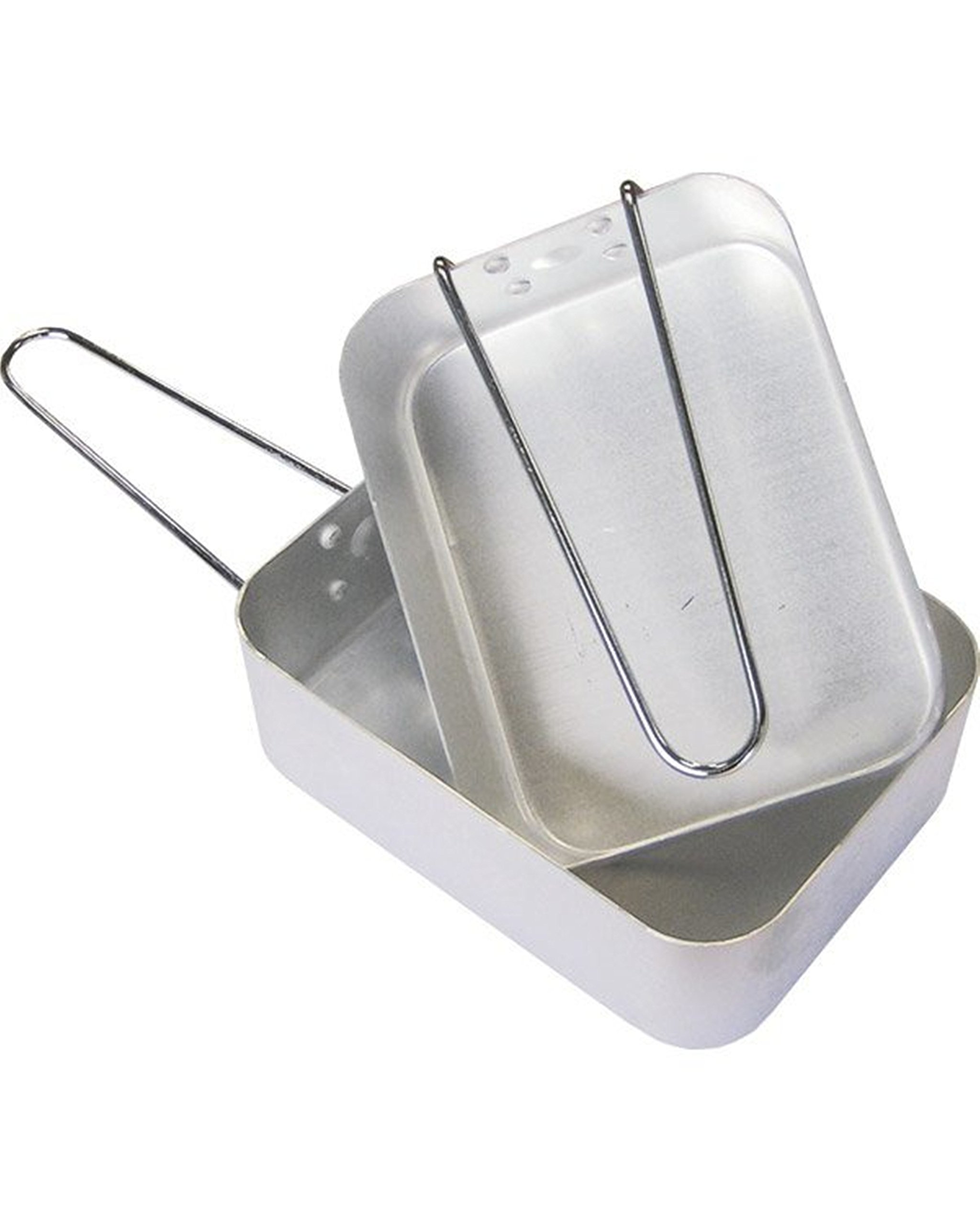 2 Piece Mess Tin Set - Aluminium