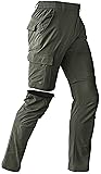 Mens Hiking Convertible Pants Waterproof