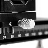 NiSi NM-180 Macro Focus Sliding Rail 160mm CNC Aluminium Arca Swiss view 4