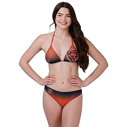 FOCO Chicago Bears NFL Womens Gradient Big Logo