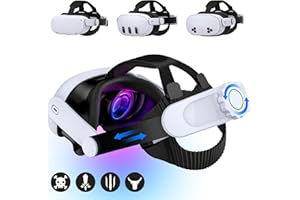 AXYBCOOL HeadStrap Compatible with Oculus Meta Quest 3/Quest 3S/Quest 2,VR Headset Strap Quest 3S Replacement Enhanced Comfort