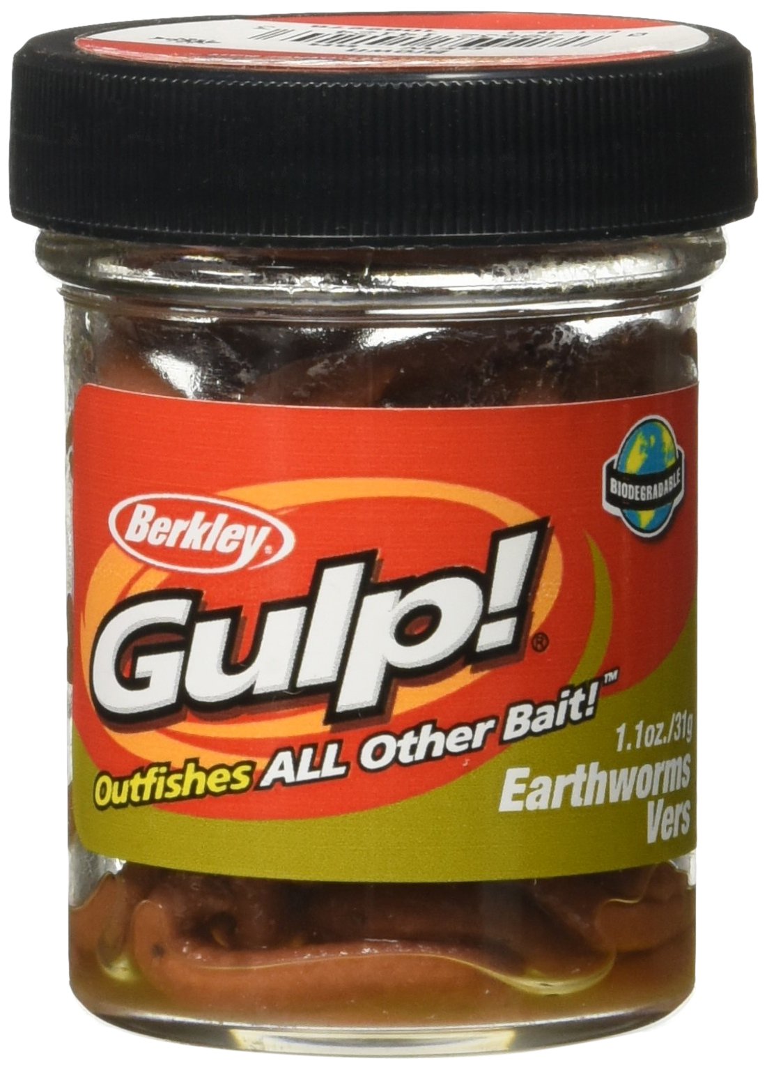 Photo 1 of Berkley Gulp! Earthworm , Brown, 4-Inch