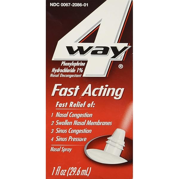 4 WAY FAST ACTING NASAL SPRAY – 1 OZ