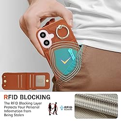 Jcxtrombulous Crossbody Wallet Case for iPhone 16