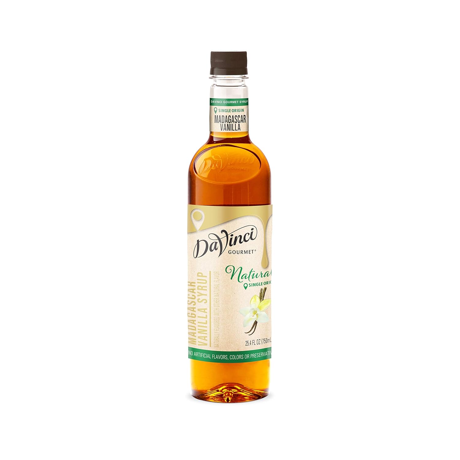 DaVinci Gourmet Naturals Madagascar Vanilla Syrup, 25.4 Ounce
