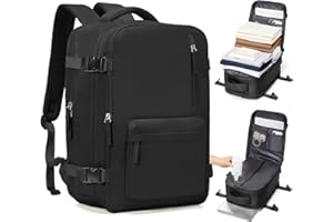 Vacuum Compression Travel Backpack for Women Men Flight Approved Lightweight Travel Carry on Backpack Personal Item Bag