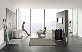 GROHE 23428000 Eurodisc Joy Tap Free-Standing Basin Smooth Extra High Spout view 6