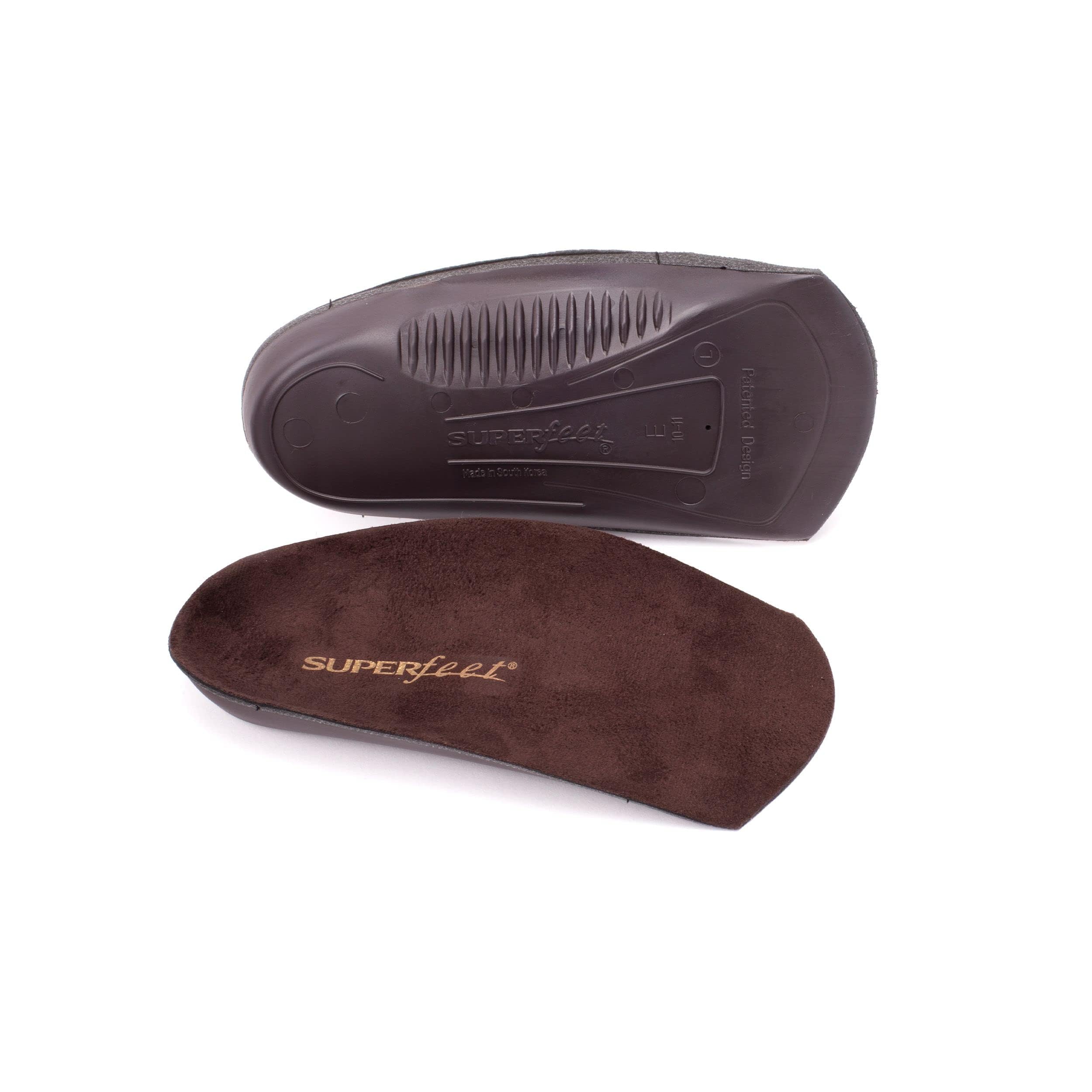 Superfeet - Casual Men's Easyfit Insoles - Orthotic Shoe Inserts for Men - Anti-Fatigue Insoles for Dress Shoes, UK 6 – 7.5