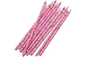 JINJINANV 10pcs Nail Dotting Rhinestone Picker Tool, Self-Adhesive Wax Pencil for Rhinestones Nail Charms Gems, Nail Art Tools Diamond Art Accessories,Wax Pen Diamond Painting Tools for Bedazzler Bedazzling Kit