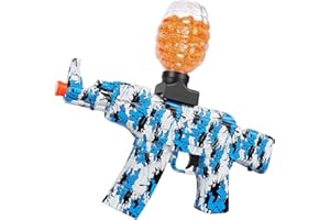 Anstoy Electric Gel Ball Blaster, High-Speed Gelfire Blaster for Orbeez with Eyewear, Splatter Ball Toys for Outdoor Shooting Game Party Gift Ages 14 & Up - Graffiti