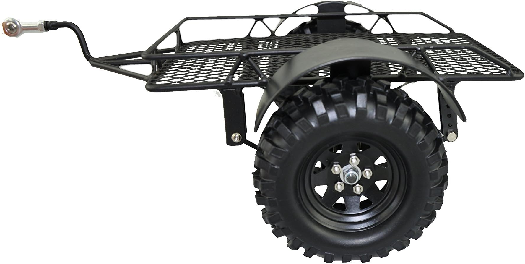 Amewi Amxrock 22164 Wire Floor Trailer – Silver Plated