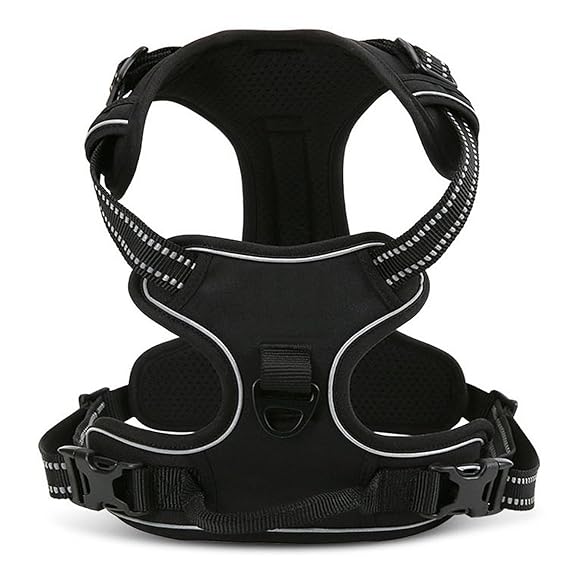 Harnais Chien OUTAD Moyen Grand Petit Régable Ceinture de Sécurité Support de Poitrine Chien 3 Harnais Chien OUTAD Moyen Grand Petit Régable Ceinture de Sécurité Support de Poitrine Chien 3