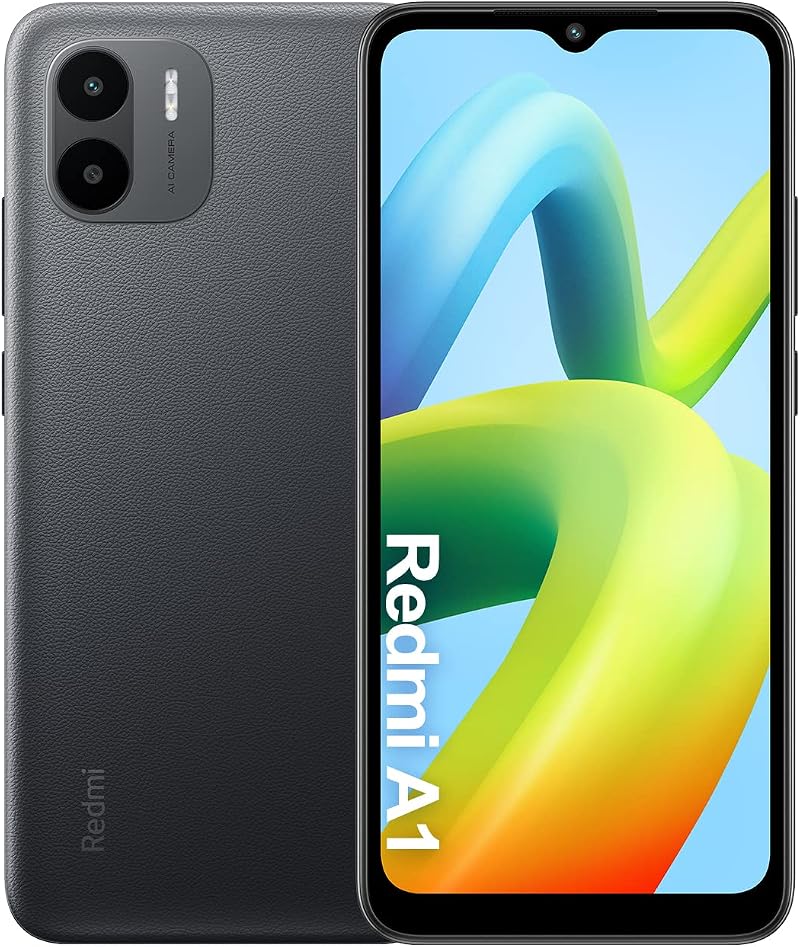 Xiaomi Redmi A1 Black 32GB ROM 2GB RAM Renewed Android Smartphone