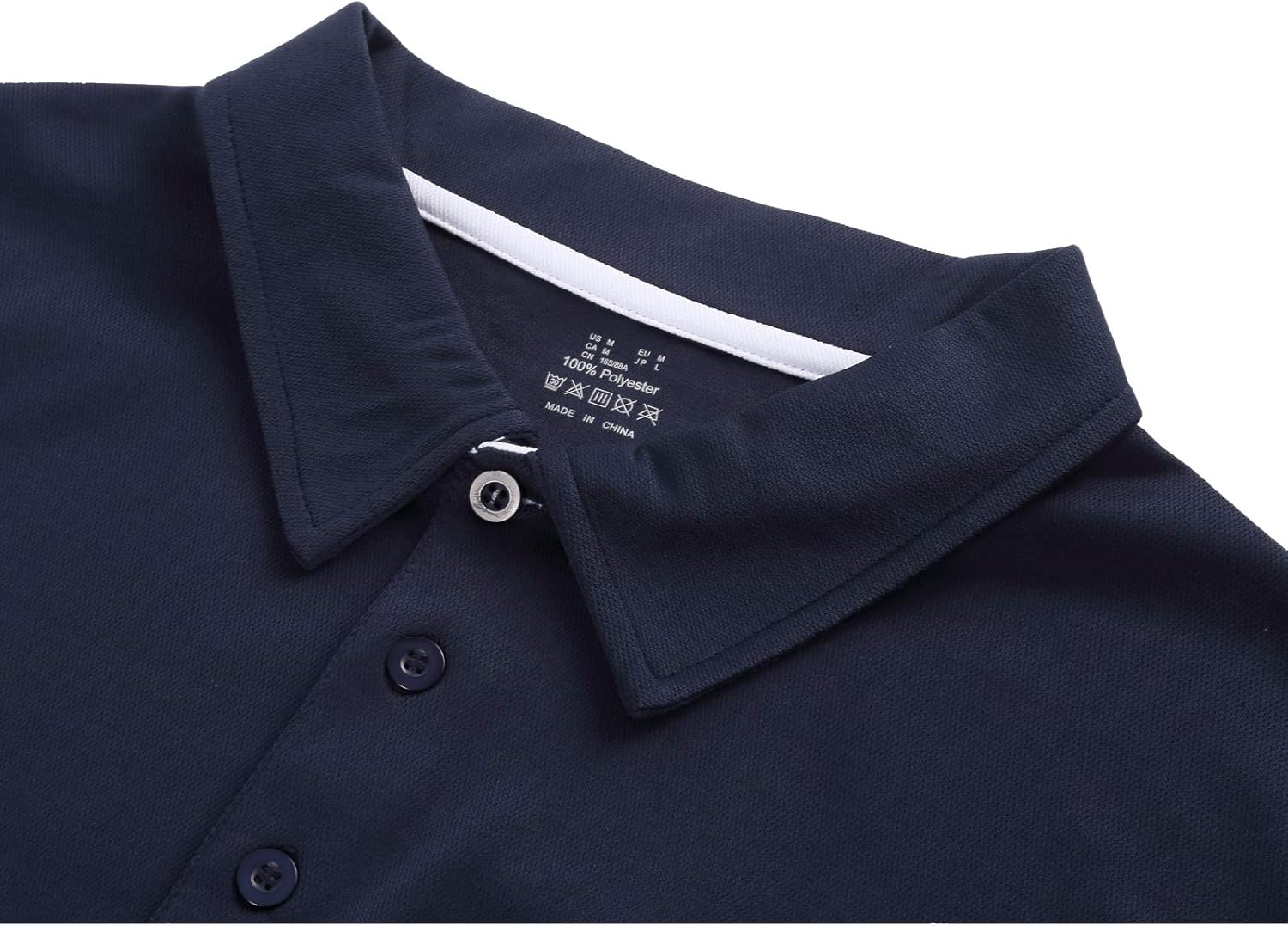 ZITY Mens Polo Shirt Cool Quick-Dry Sweat-Wicking Color Block Short Sleeve Sports Golf Tennis T-Shirt: Clothing