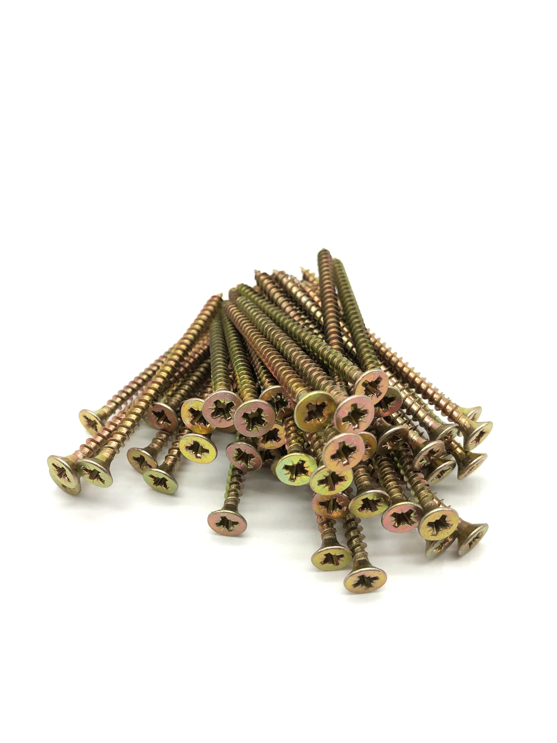 100 Pcs Wood Screws Double Countersunk General Purpose (4mm x 60mm)