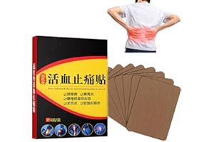 Pain Relief Patches, Natural Herbal Formula for Joint and Muscle Pain Relief, 8-Hour Relief of Joint Pains for Knee, Back, Ne