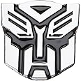 Transforming Auto Robot Auto Emblem - [Chrome][2 1/2'' Tall]