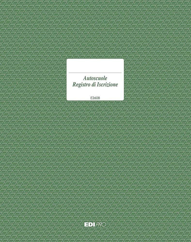 Edipro E2608 Registration Register for School Students, 23 Pages 31 x 24.5 cm