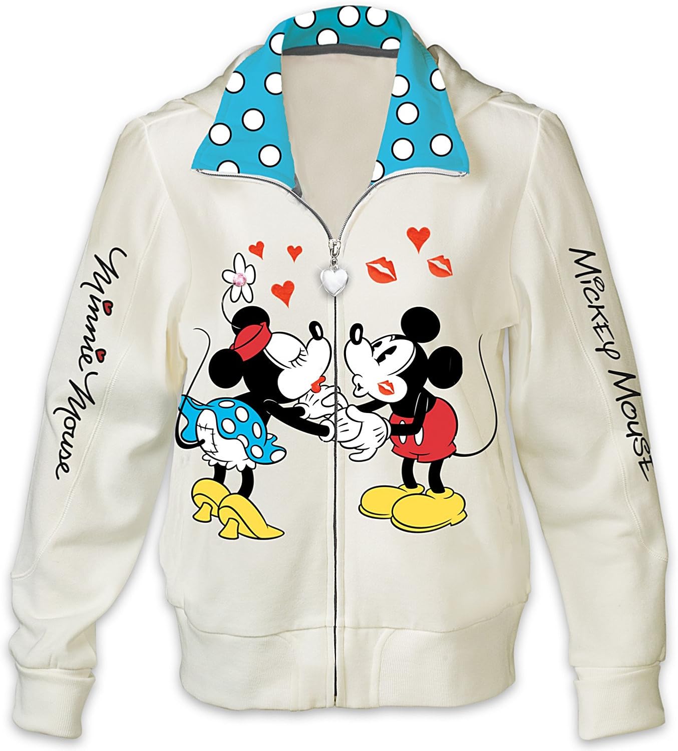 minnie mouse zipper hoodie