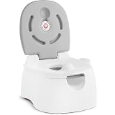 Munchkin Arm &amp; Hammer Multi-Stage 3-in-1 Potty Training Toilet Seat, Grey