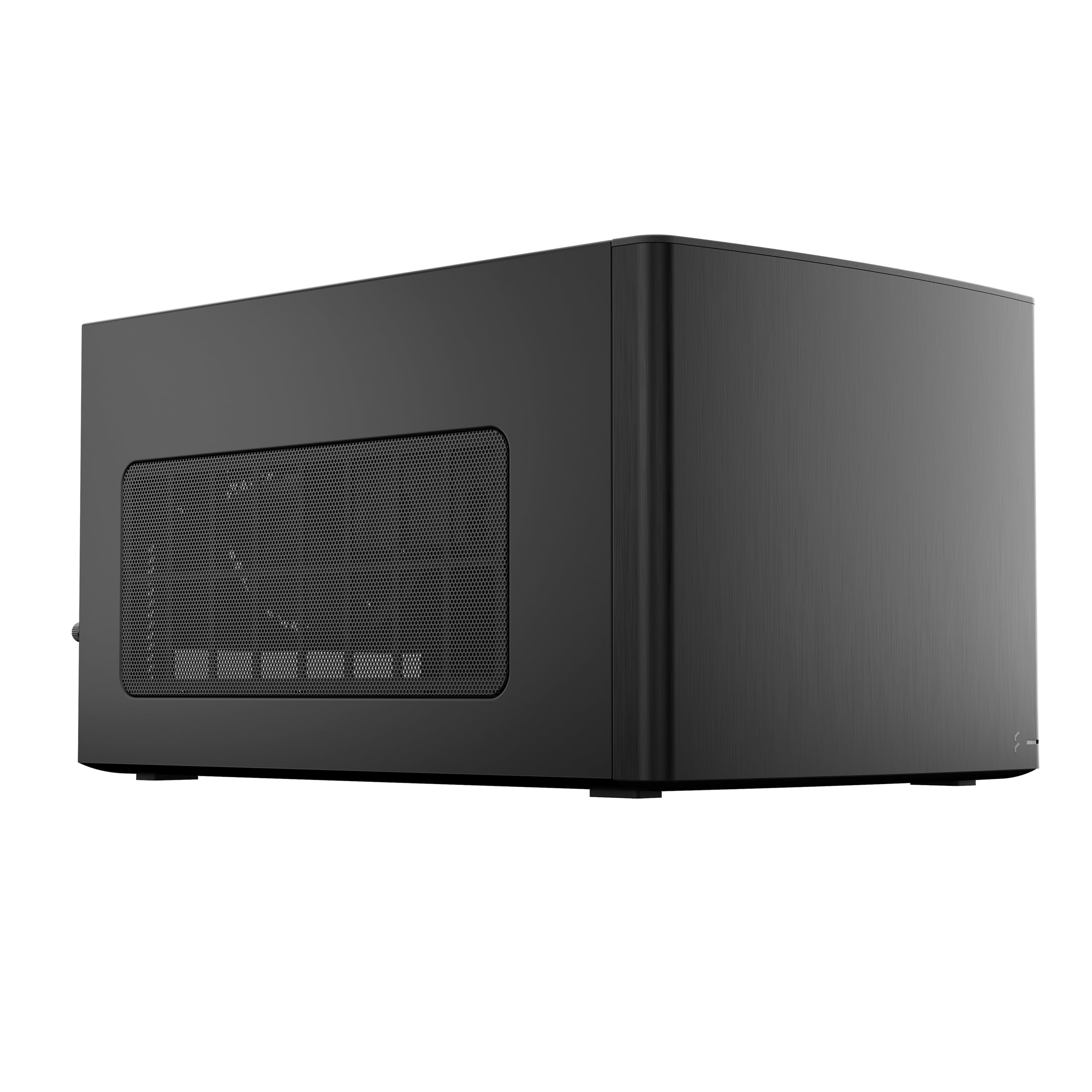 Fractal Design Node 304 - Black - Mini Cube Compact Computer Case - Small form factor - Mini ITX – mITX - High Airflow - Modular interior - 3x Fractal Design Silent R2 120mm Fans Included - USB 3.0