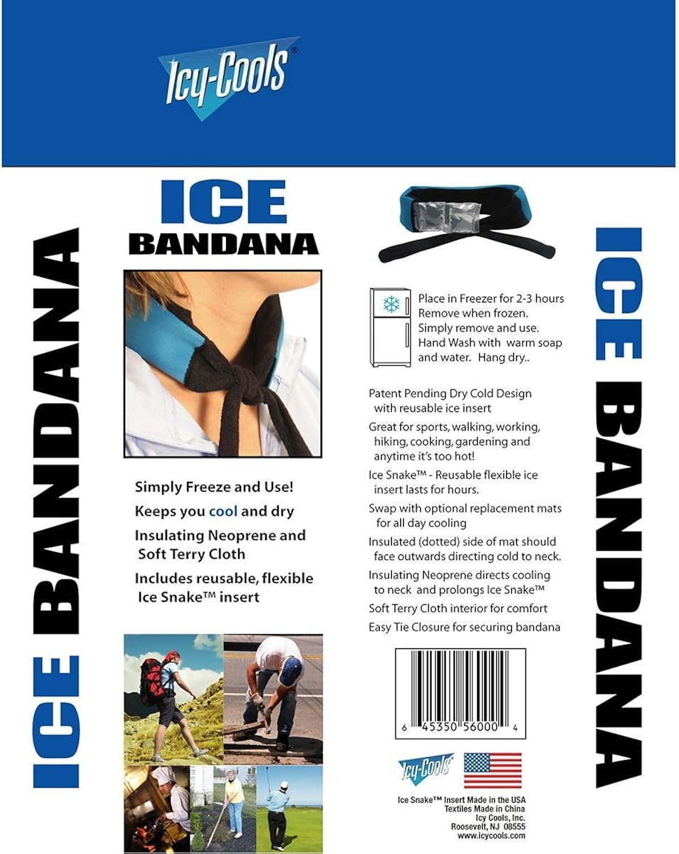 Icy Cools Ice Bandana: Clothing
